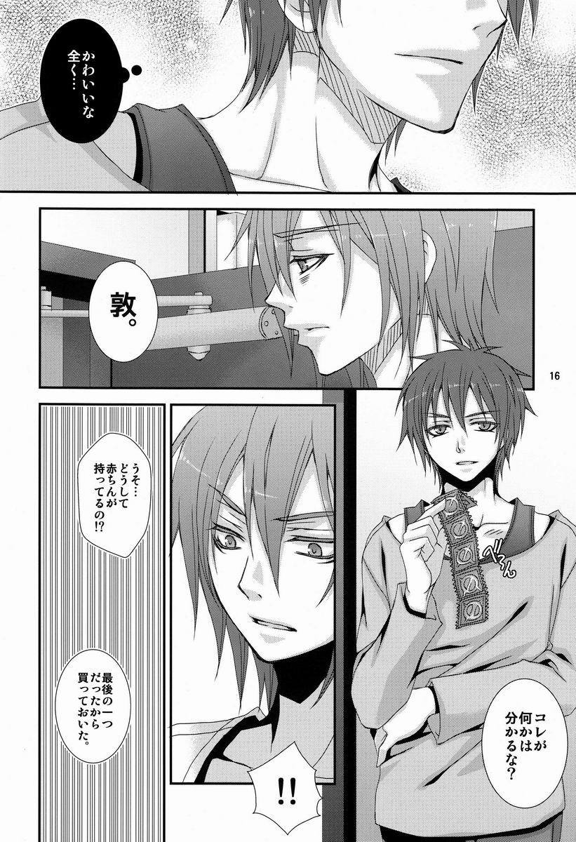 (C82) [VALIANT (Shijima Kiri)] Dakara Ore wa, H ga Dekinai. (Kuroko no Basuke) page 15 full