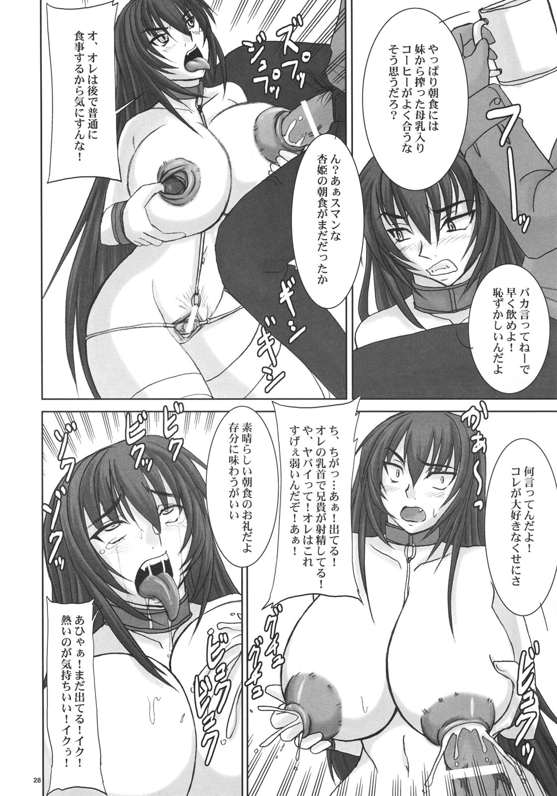 (C70) [Nozarashi (Nozarashi Satoru)] Kyouhime-sama wa Nikubenhime! page 27 full