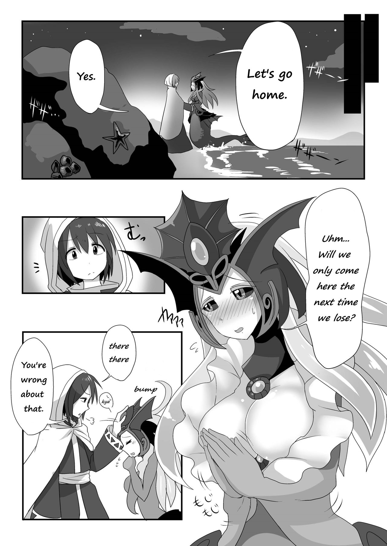 [GodBirdLOVE (Tanpopo Shunmaru)] Konpeki to Shiroawa (League of Legends) [Digital] [English] [Crabble] page 25 full