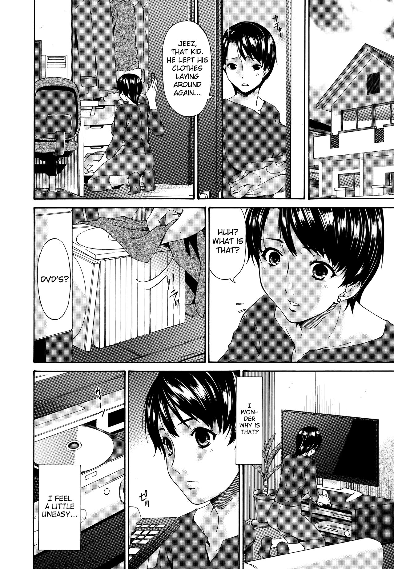 [Bai Asuka] Boku no Kaa-san wa Yuujin no Mesuinu Ch. 1-2 [English] [biribiri] page 26 full