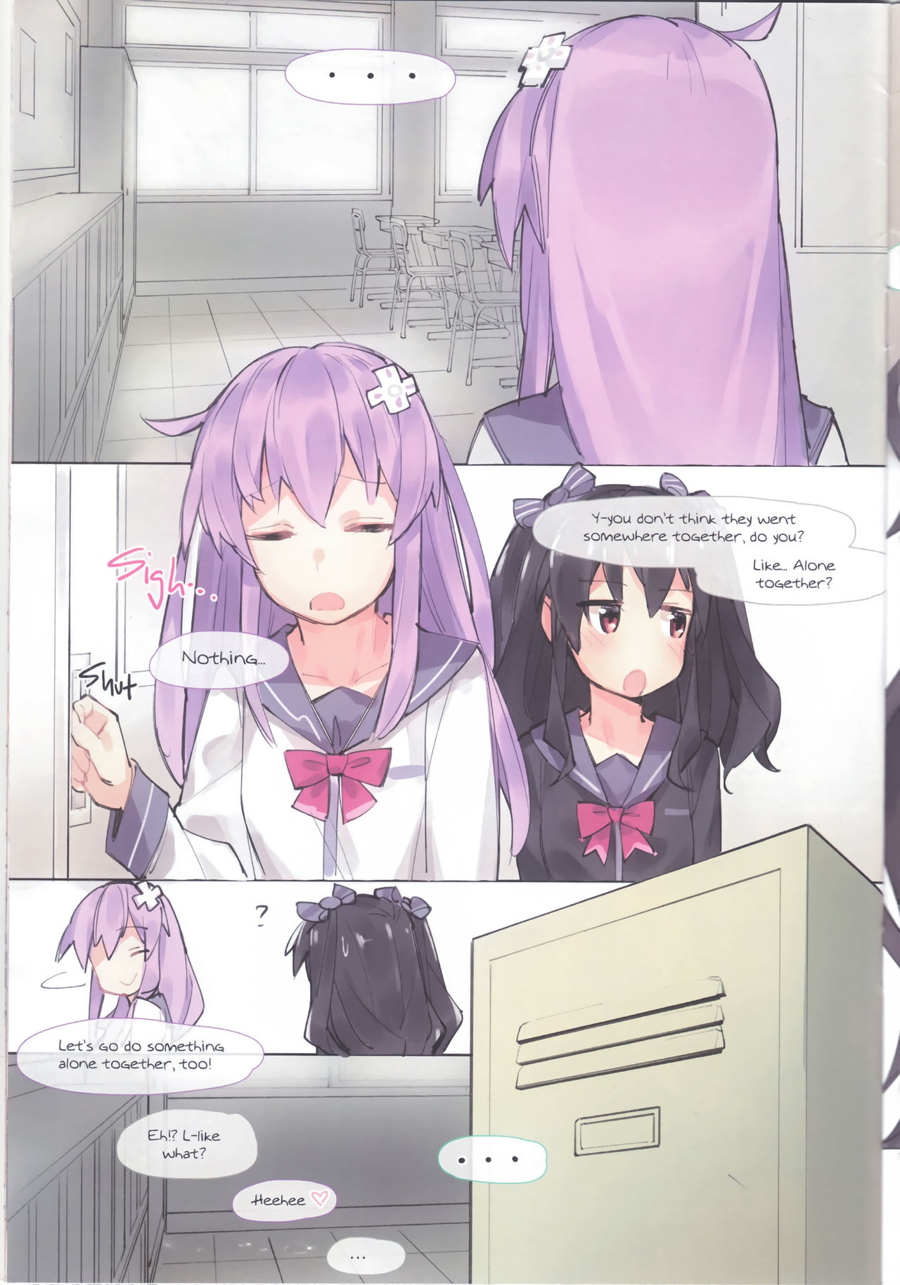 (C92) [Ge-B] Purple X Black (Hyperdimension Neptunia) [English] page 27 full