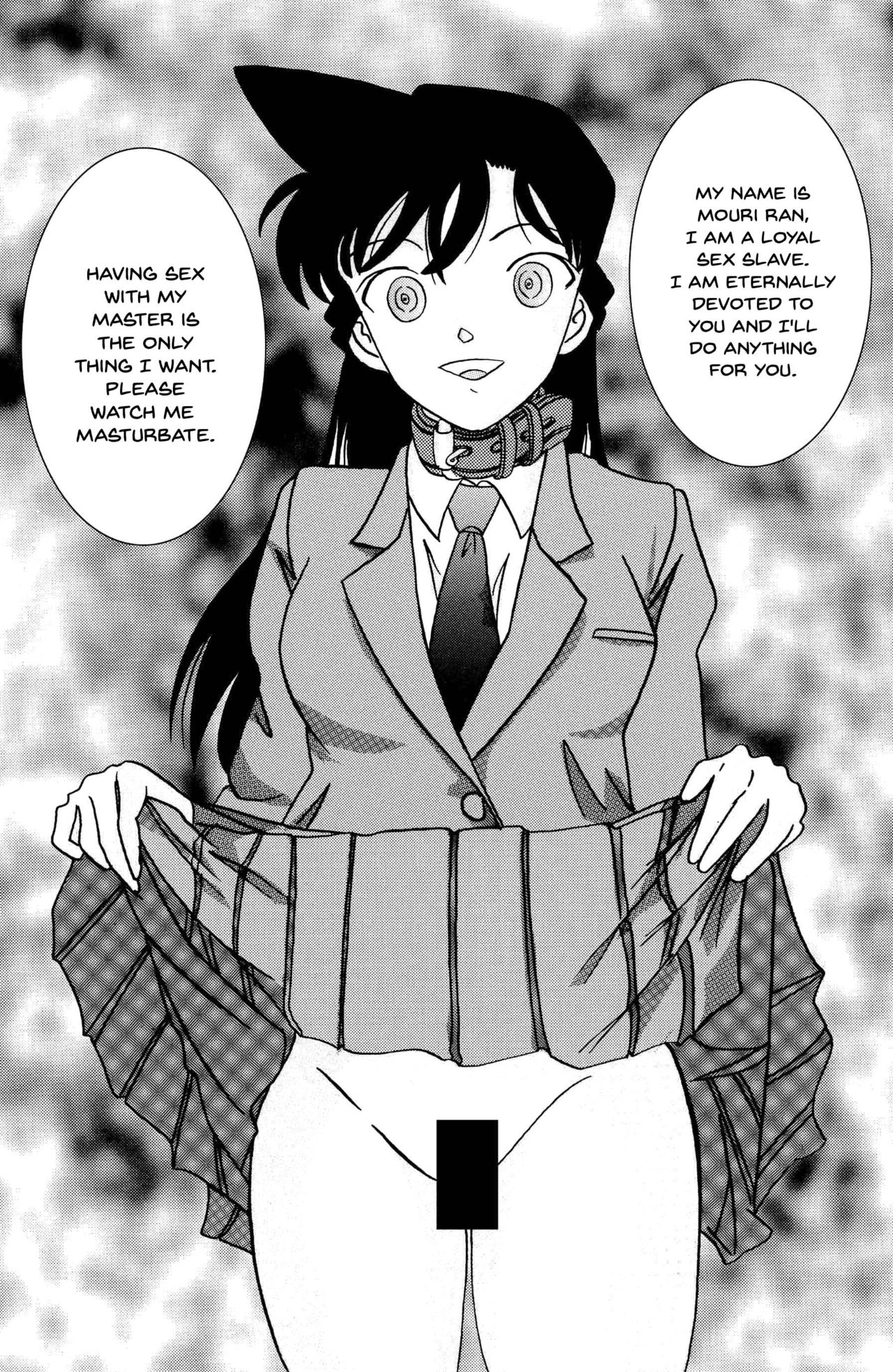 [Light Rate Port Pink] Saimin SEX Dorei -RAN- (Saimin SEX Dorei -Mesu Tonteishoku Oomori- ) (Detective Conan) [English] [Digital] page 7 full