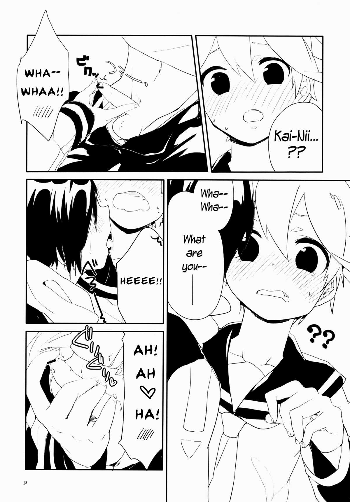 Uru (Uruudosi) - Len-kun Pero Pero!! [ENG] =Short Wharf= page 17 full