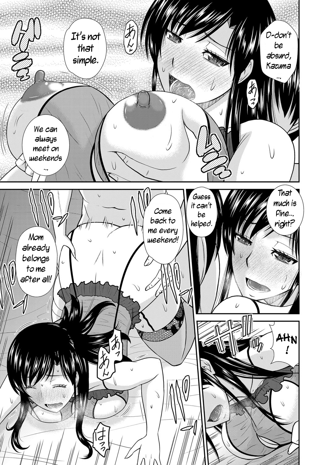 [Hatakeyama Tohya] Gohoubi wa Okaasan no Karada de | Your Reward Will Be Your Mother's Body (Comic Magnum Vol. 61) [English] [Bojownicy] [Decensored]  [Digital] page 17 full