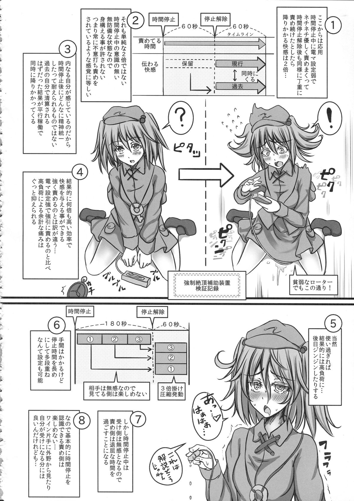 (C84) [Monaka Udon (Monikano)] Izayoi Sakuya Kyousei Zecchou Souchi (Touhou Project) page 16 full