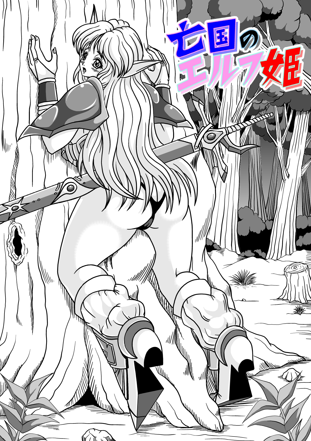 [Pyramid House (Muscleman)] Boukoku no Elf Hime [English] [EHCOVE] page 2 full