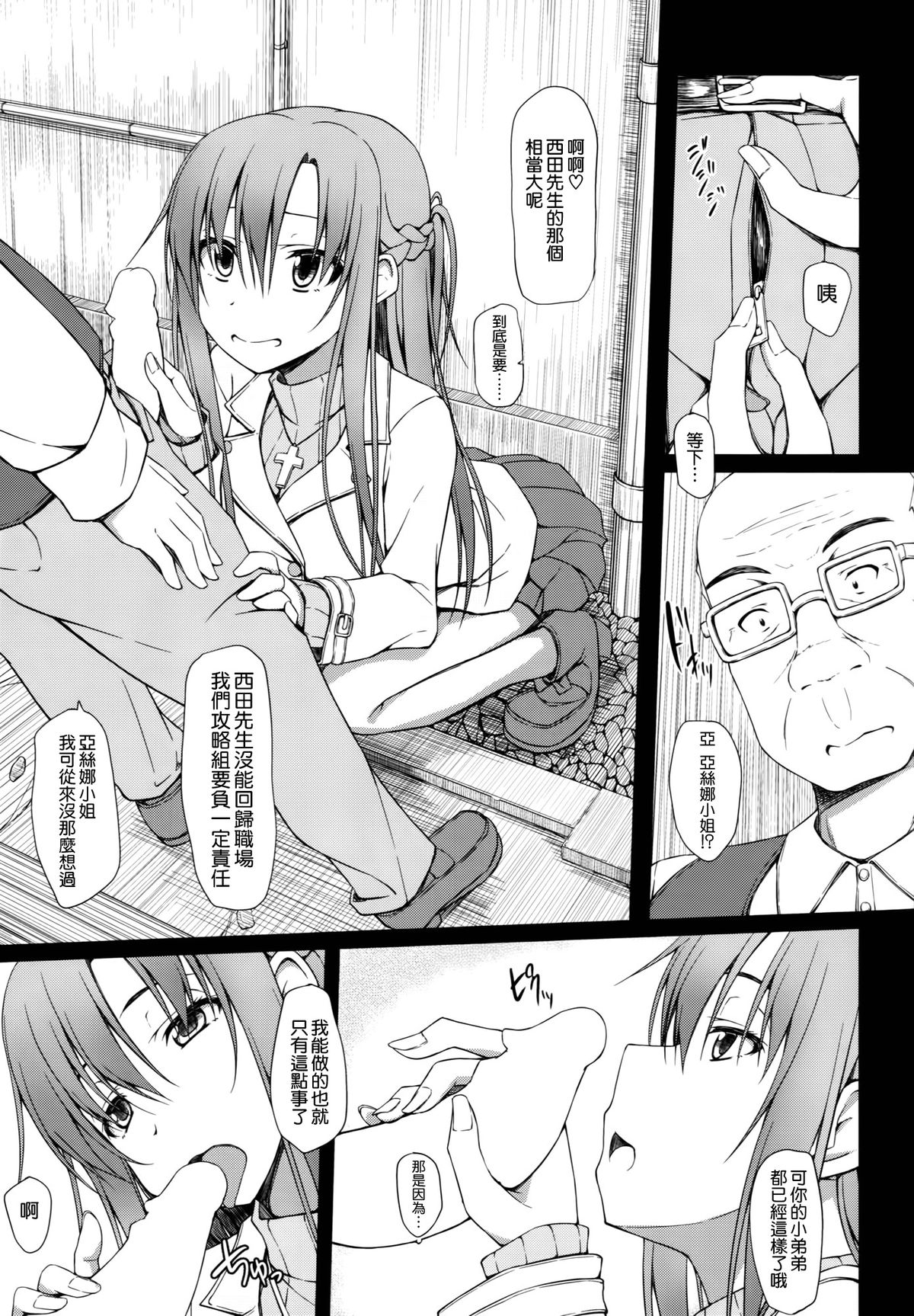 (C86) [shakestyle (ShAKe)] SLAVE ASUNA ONLINE 3 (Sword Art Online) [Chinese] [空気系☆漢化] page 9 full