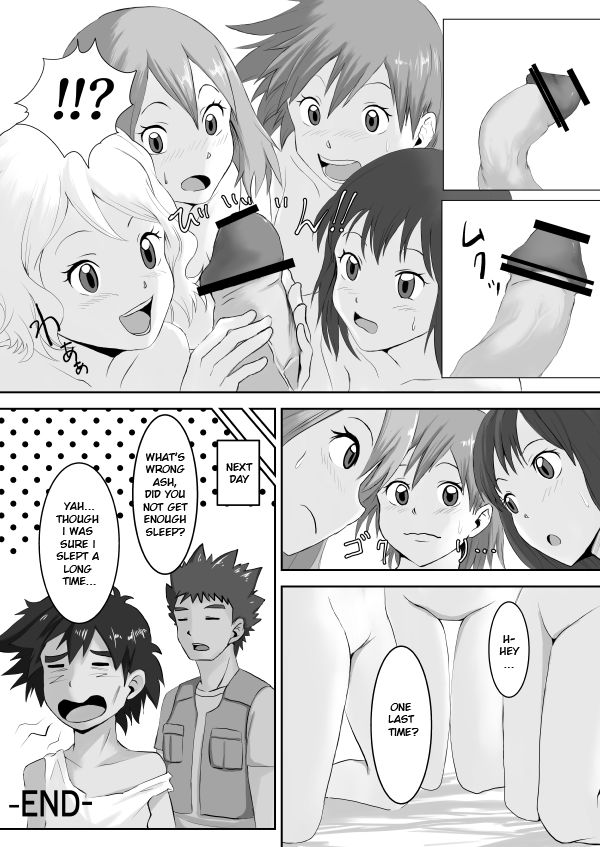 [Ten Colors] Poke Girls wa Yobai o Tsukatta | The Pokegirls go nightcrawling (Pokémon) [English] page 9 full
