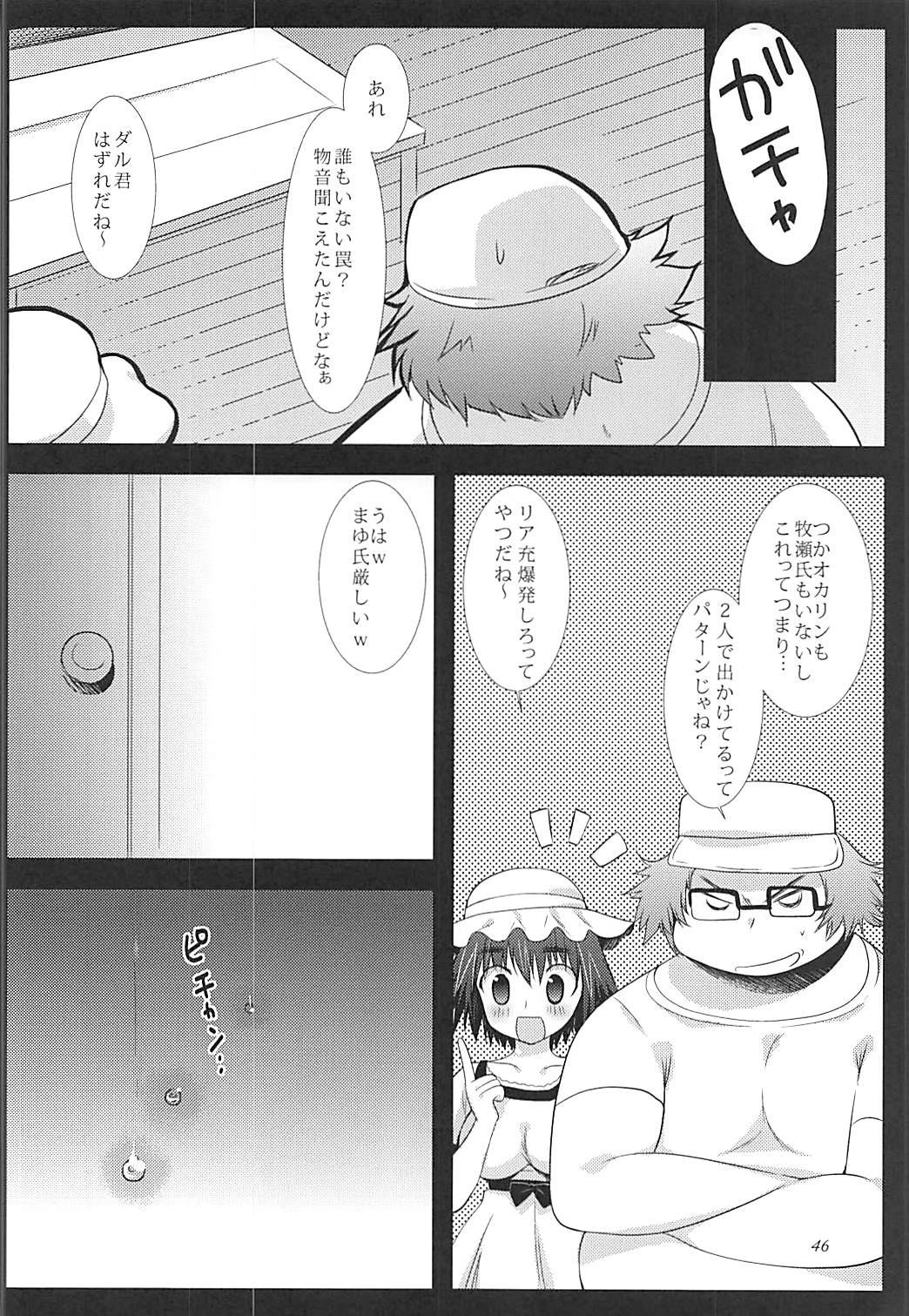 (C81) [Ninokoya (Ninoko)] Joshu Dere Matome (Steins;Gate) page 45 full