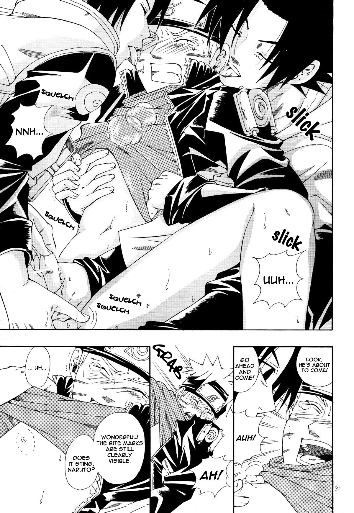 ERO ERO ERO (NARUTO) [Sasuke X Naruto] YAOI -ENG- page 29 full