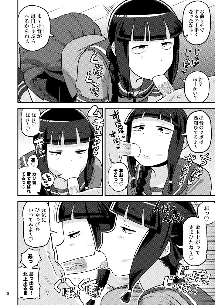 [Kasumi Eater (Noumiso)] Kitakami-san ni Nuite Moraou! (Kantai Collection -KanColle-) [Digital] page 9 full