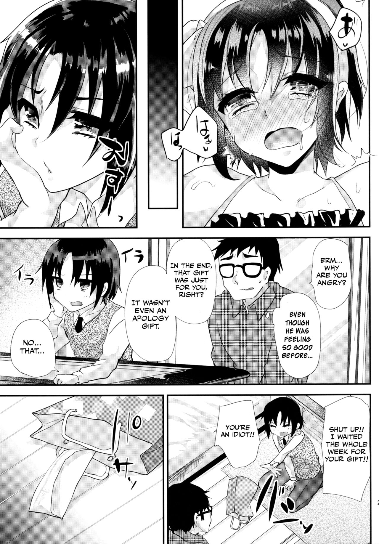 [Cannabis (Shimaji)] Tsundere Seito ni Josou Ona Onegaishite Hamete Ikasemakutte Kanojo ni Shita Ken ww [English] [Otokonoko Scans] [Digital] page 22 full