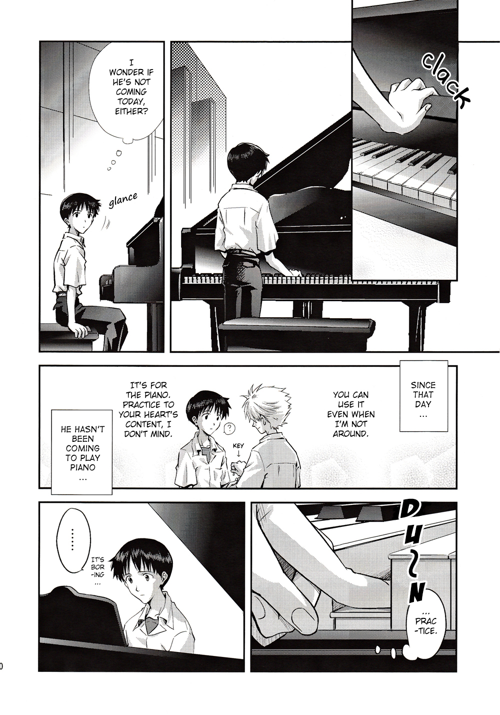 (Kimi to no Rendan) [Getsumen-Spiral (Mayama Satori)] ~Klavier 2~ (Neon Genesis Evangelion) [English] page 9 full