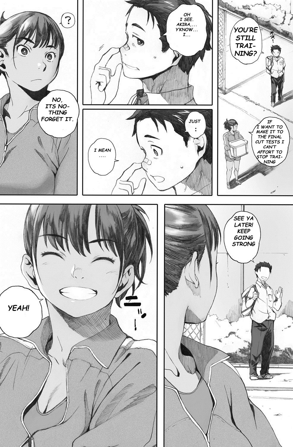 [Arai Kei] Hougan Kanojo Zenpen | Shot-put Girlfriend Part One (COMIC HOTMiLK 2016-09) [English] [Satoru] [Digital] page 4 full