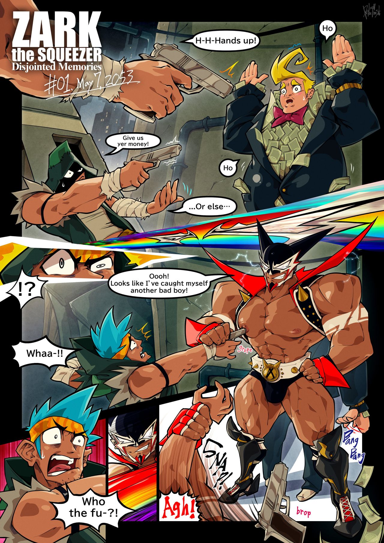 [Rokudenashi] Zark the Squeezer: Disjointed Memories [English / Japanese] page 1 full