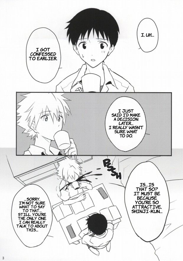 (Kimi to no Rendan 4) [Hama no Mae (Nekomaru)] Flag Kaishuu (Neon Genesis Evangelion) [English] [Fushigi] page 2 full