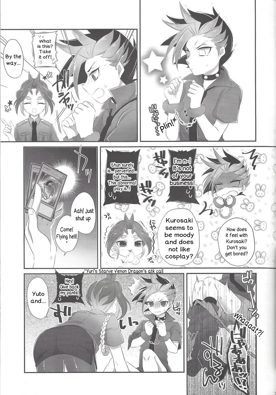 (Sennen Battle Phase 17) [Cotton 100% (Noi)] Shounen Maid Yuto-kun | Yuto-kun The maid boy (Yu-Gi-Oh! ARC-V) [English] page 5 full