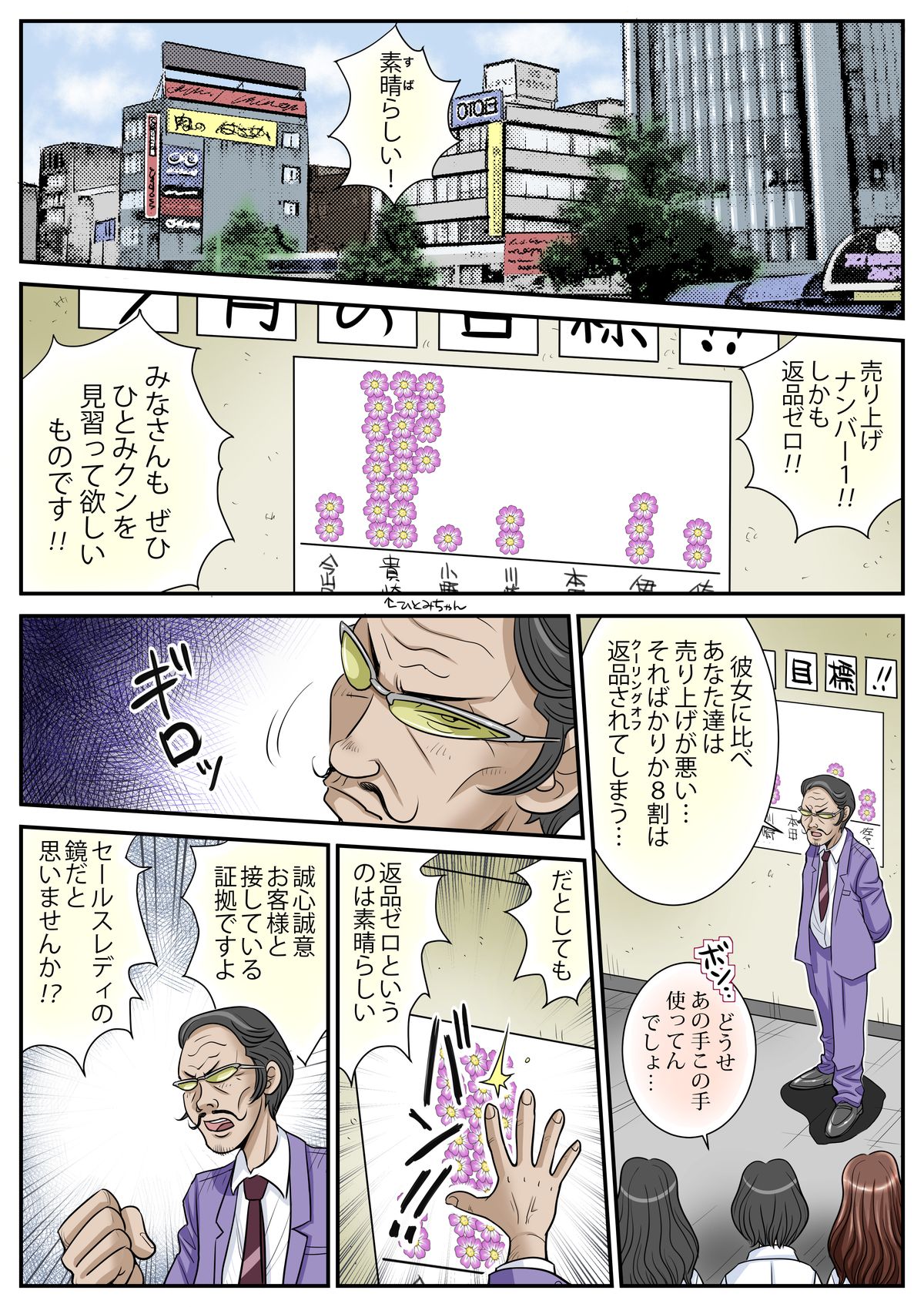 [M-STYLE] Hatarake! Hitomi-chan Vol. 1 page 3 full