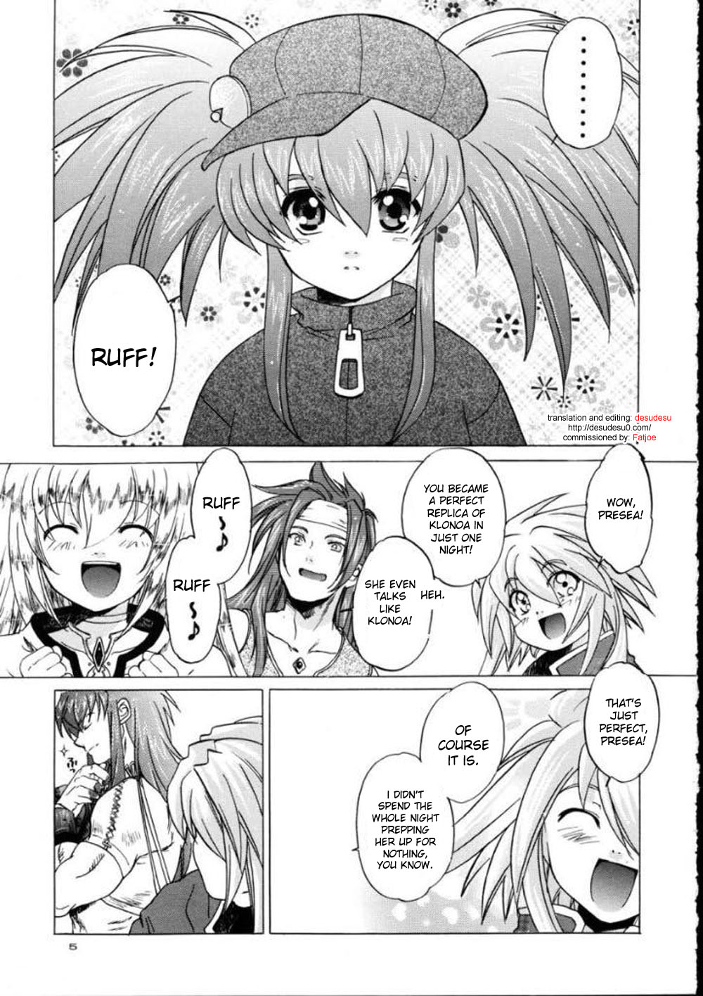 (C67) [Toko-ya (Kitoen) Regal x Presea (Tales of Symphonia) [English] page 4 full