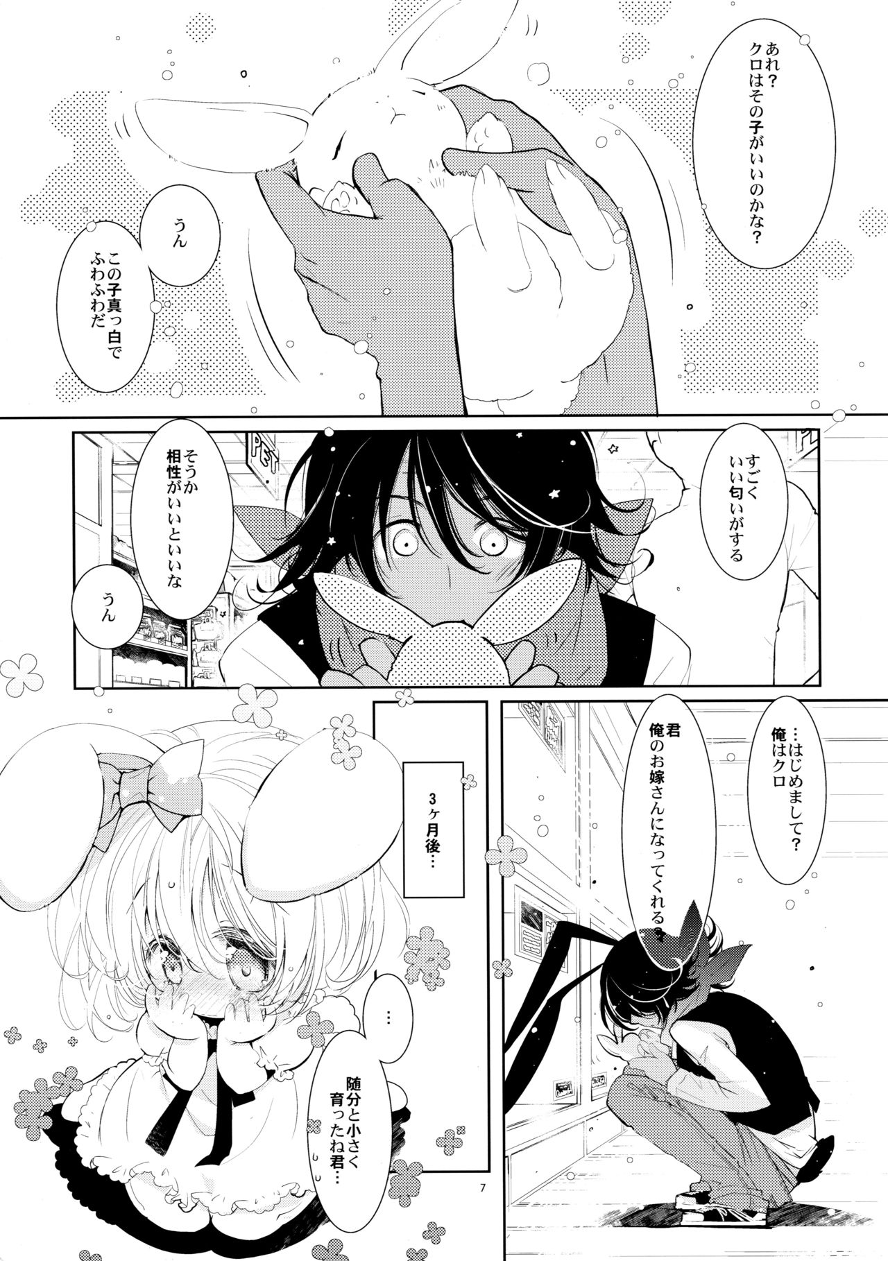 (C90) [PINSIZE Inc. (MITAONSYA)] BLACK AND WHITE RABBIT Soushuuhen page 11 full