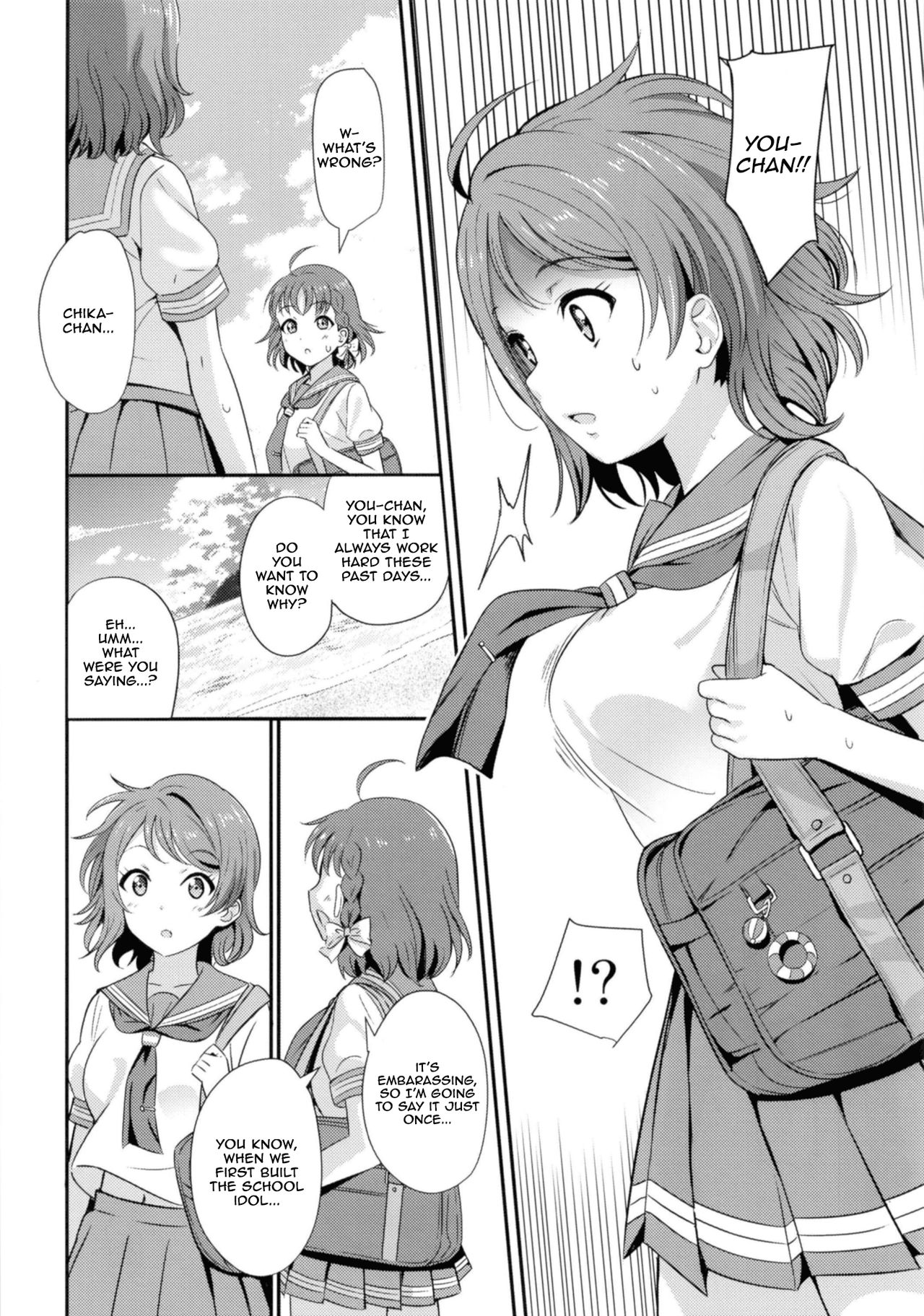 [AGOITEI (Sankuro)] Kindan Yousoro (Love Live! Sunshine!!) [English] [Gagak_black] [bagiaaa] [Digital] page 14 full