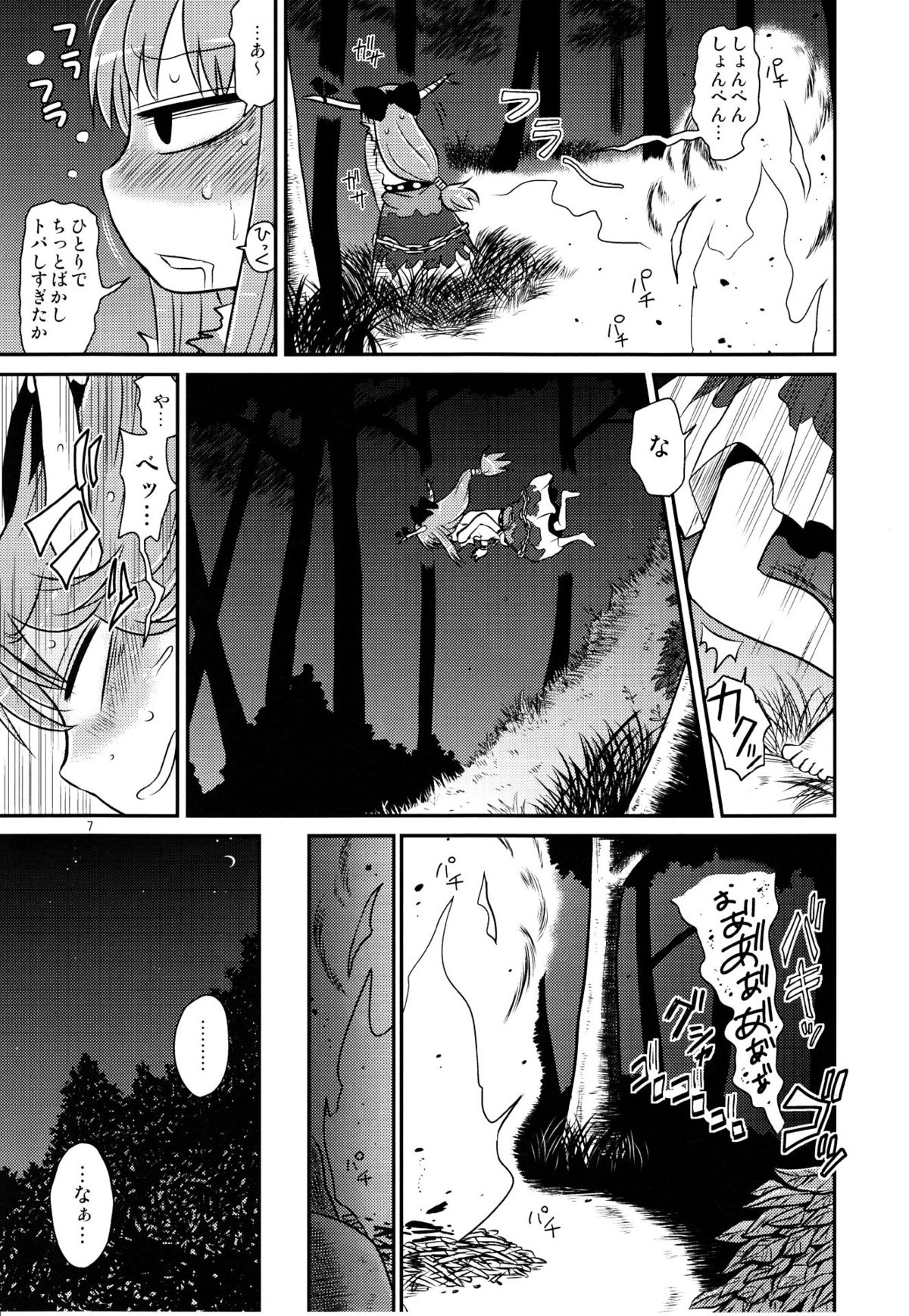 (C83) [Fugodoku (Katou Fuguo)] SURUDAKE Go. (Touhou Project) page 7 full