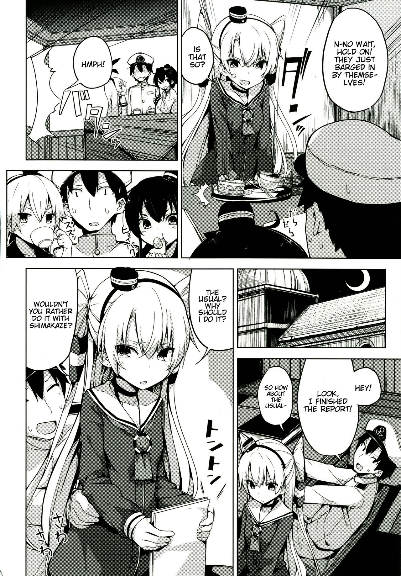 (C90) [Illumination. (Ogadenmon)] Amatsukaze no H Kinshirei! (Kantai Collection -KanColle-) [English] [Sikrena] page 3 full