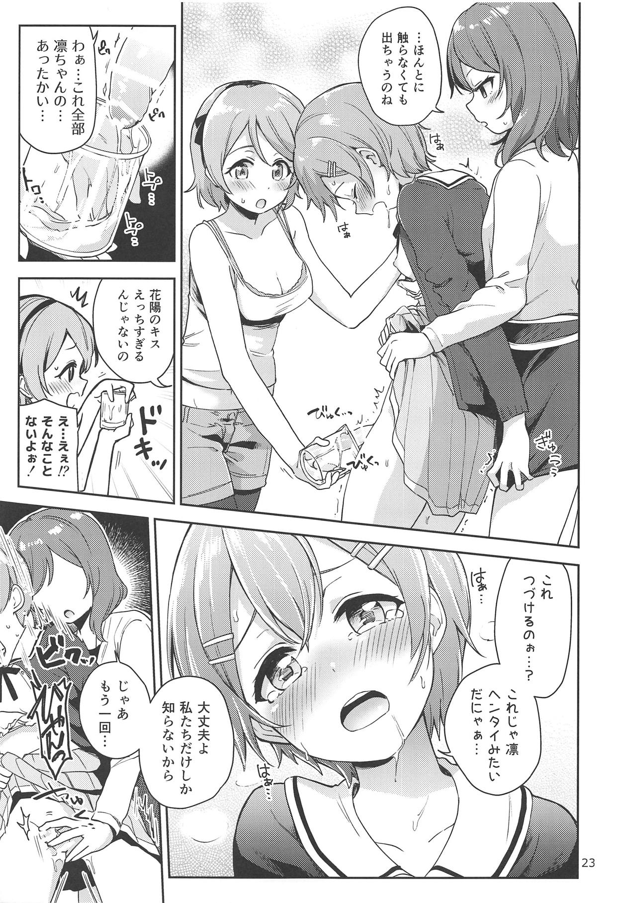 (C95) [Kurocan (Itsuki Kuro)] Rin no Mondai Zoufukuchuu! (Love Live!) page 22 full