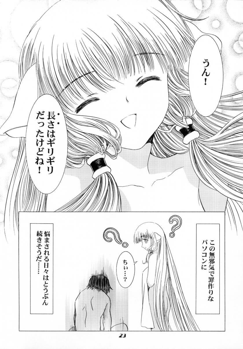 (CR29)[Hen Rei Kai (Kawarajima Kou)] Cheek (Chobits, Card Captor Sakura) page 23 full