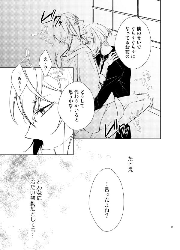 [AEVUM (Juri)] Reido no Kodou Mushoku no Sonzai (Touken Ranbu) [Digital] page 34 full