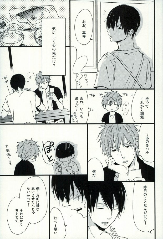 (C87) [Karaage Lemon (Ototo)] Haruka 1/2 (Free!) page 8 full