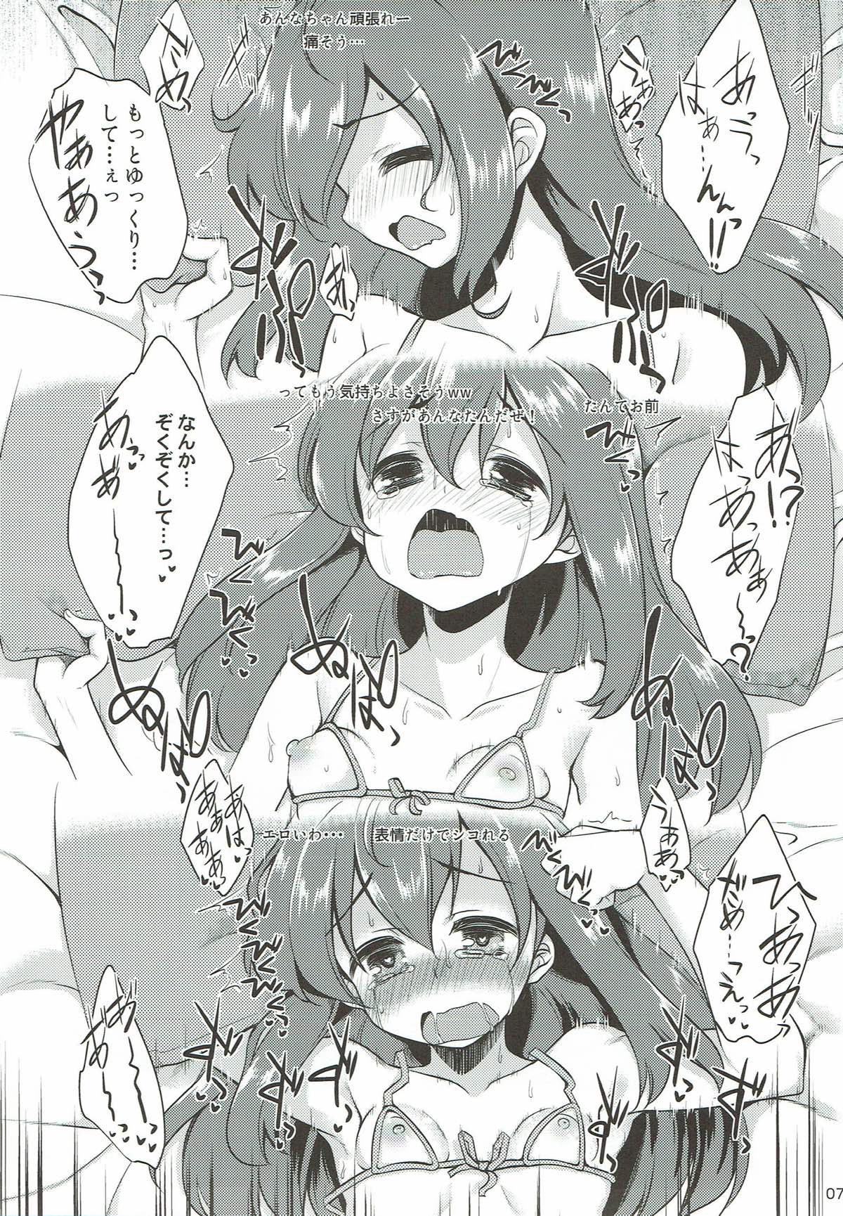 (C89) [Ryuukakusan Nodoame (Gokubuto Mayuge)] Anna no Hajimete no Sex Haishin (THE IDOLM@STER MILLION LIVE!) page 6 full