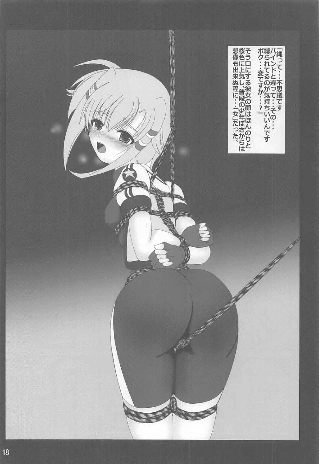 (C91) [Thirty Saver Street (Maki Hideto, Sawara Kazumitsu)] Storage Bind 5 (Mahou Shoujo Lyrical Nanoha) page 17 full