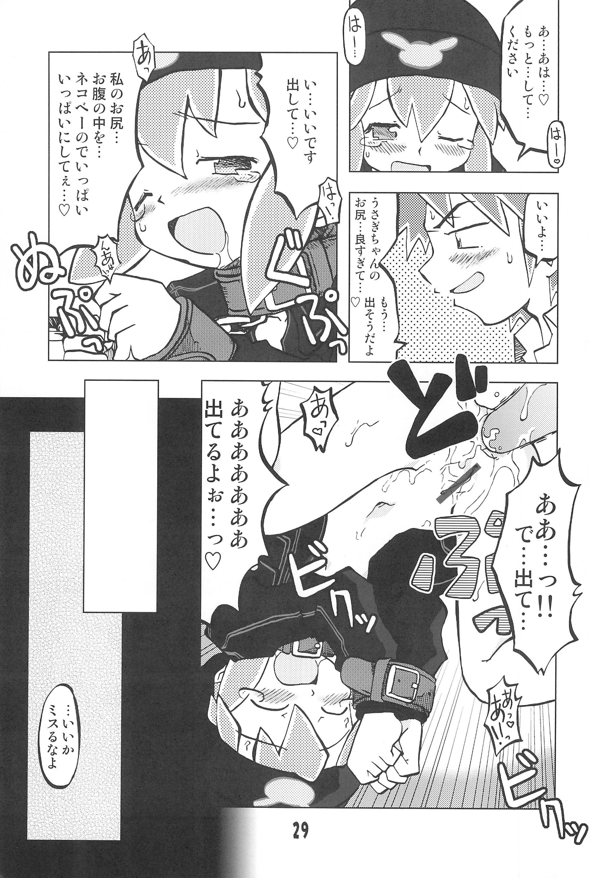 (C67) [Ukkaridou (Inari Satsuki)] Gacha Hime Kurokawa Usagi Hen (Gotcha Force) page 29 full