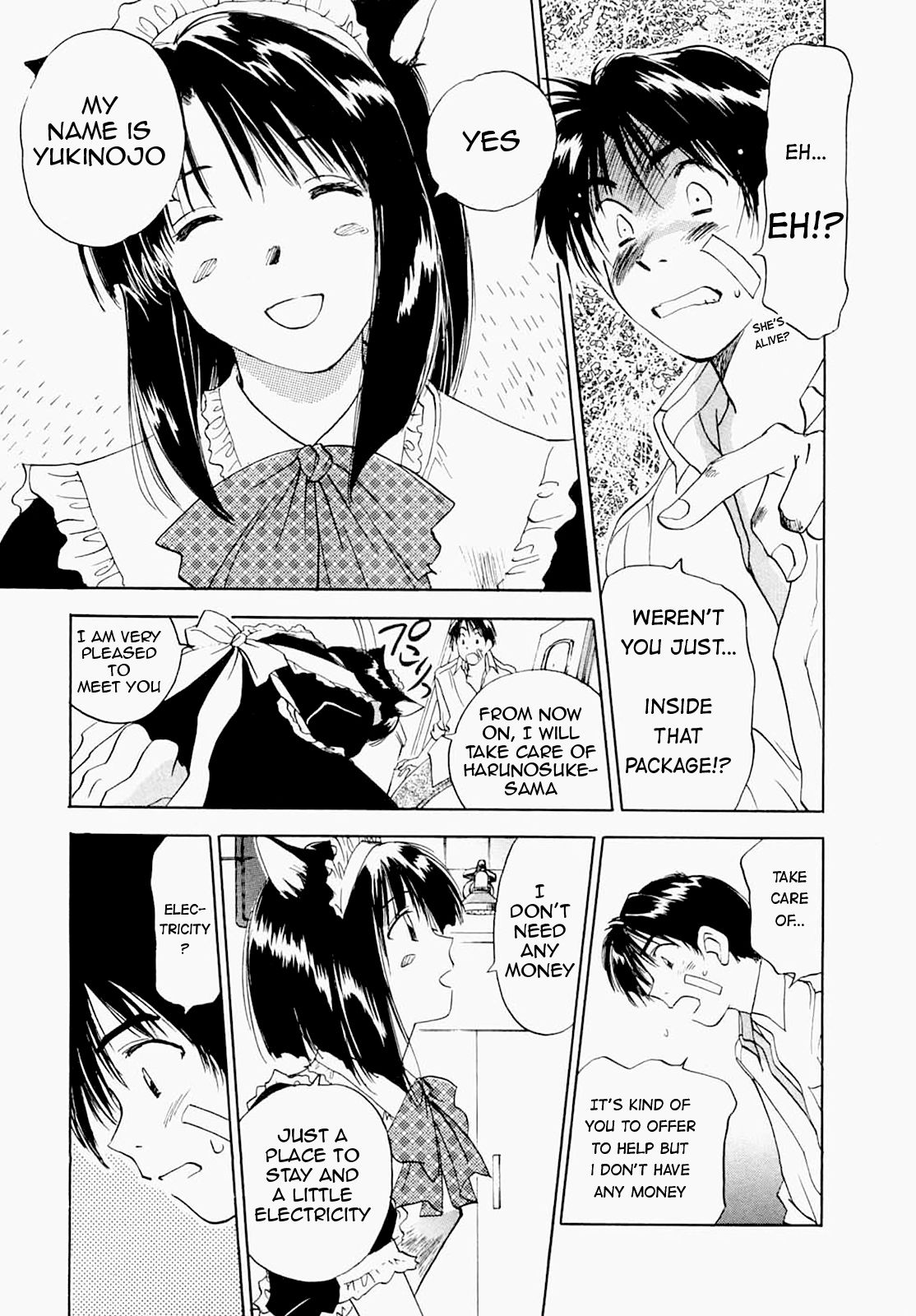 [Juichi Iogi] Maidroid Yukinojo Vol 1, Story 1-4 (Manga Sunday Comics) | [GynoidNeko] [English] [Decensored] page 16 full