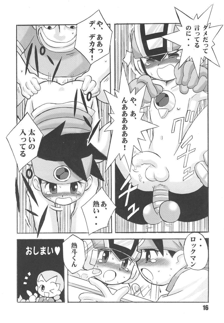 [FRESH FRUIT S (Various)] Rock'n ON (Mega Man NT Warrior) page 16 full