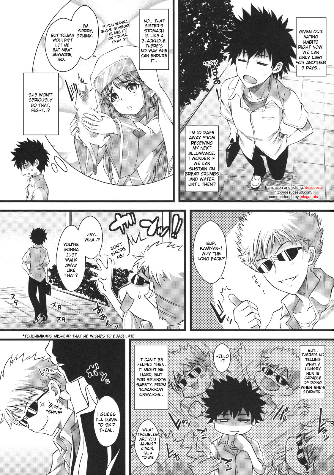 (C75) [SAZ (soba, Soukurou)] Amakusa Moyouna% (Toaru Majutsu no Index) [English] {desudesu} page 2 full