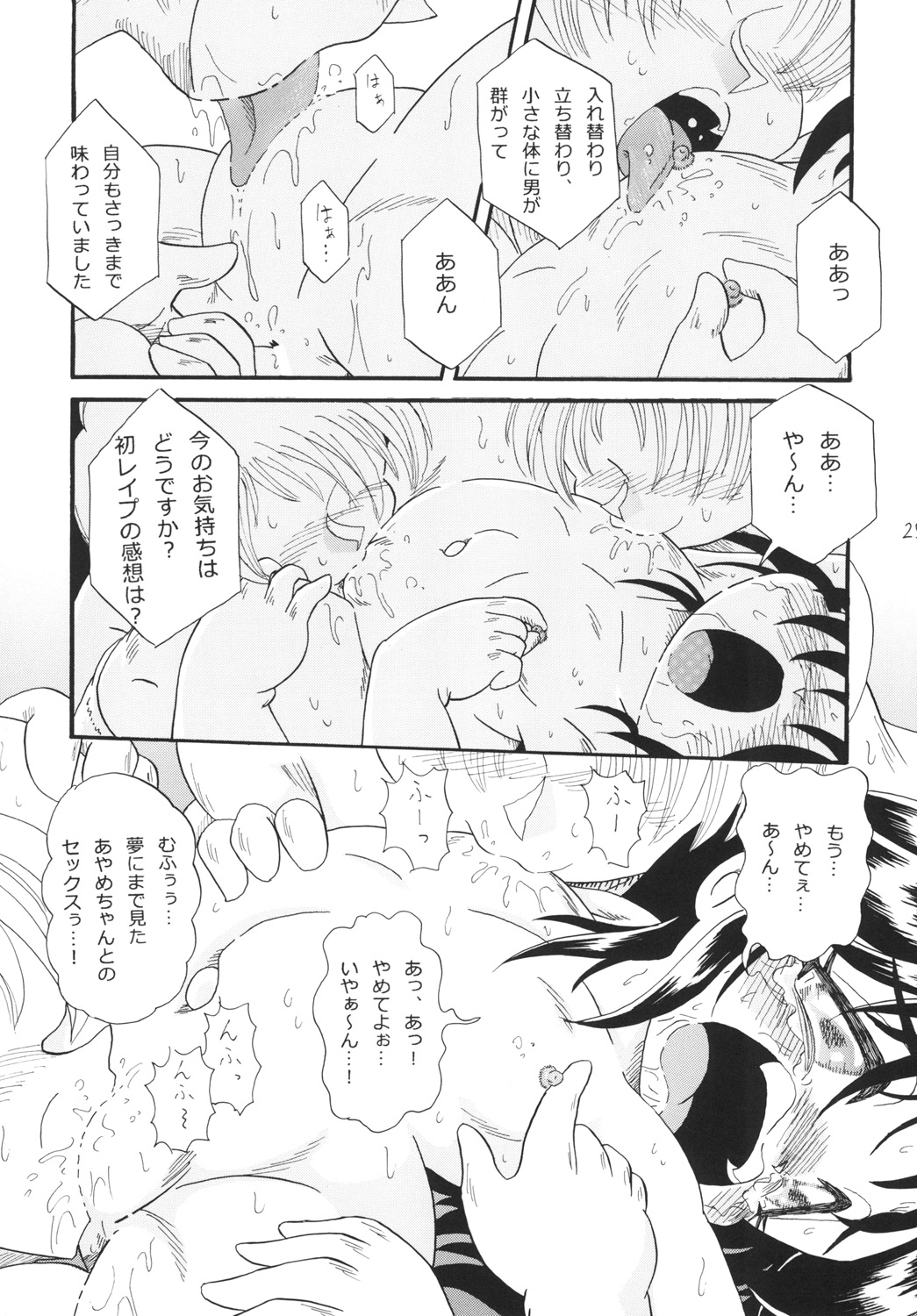 (Puniket 31) [P Freak (Nakajima Tomoki)] Ayame no Harebutai page 25 full