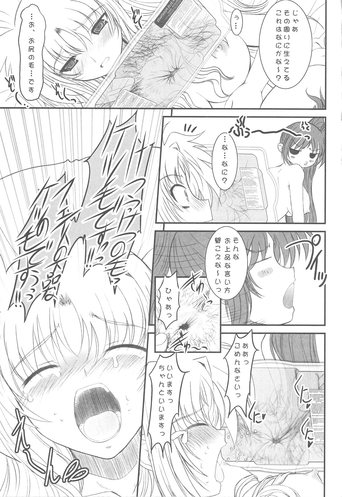 (C77) [Dieppe Factory (Alpine)] UNDER HAIR (Mahou Shoujo Lyrical Nanoha) page 27 full