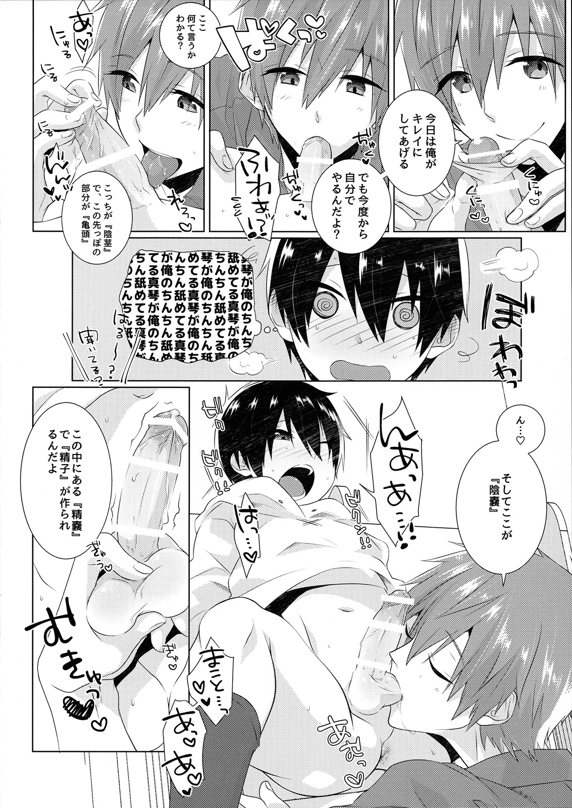 (C89) [MEMExile (Memeo)] Shishunki wa Tekireiki. 2 (Free!) page 7 full