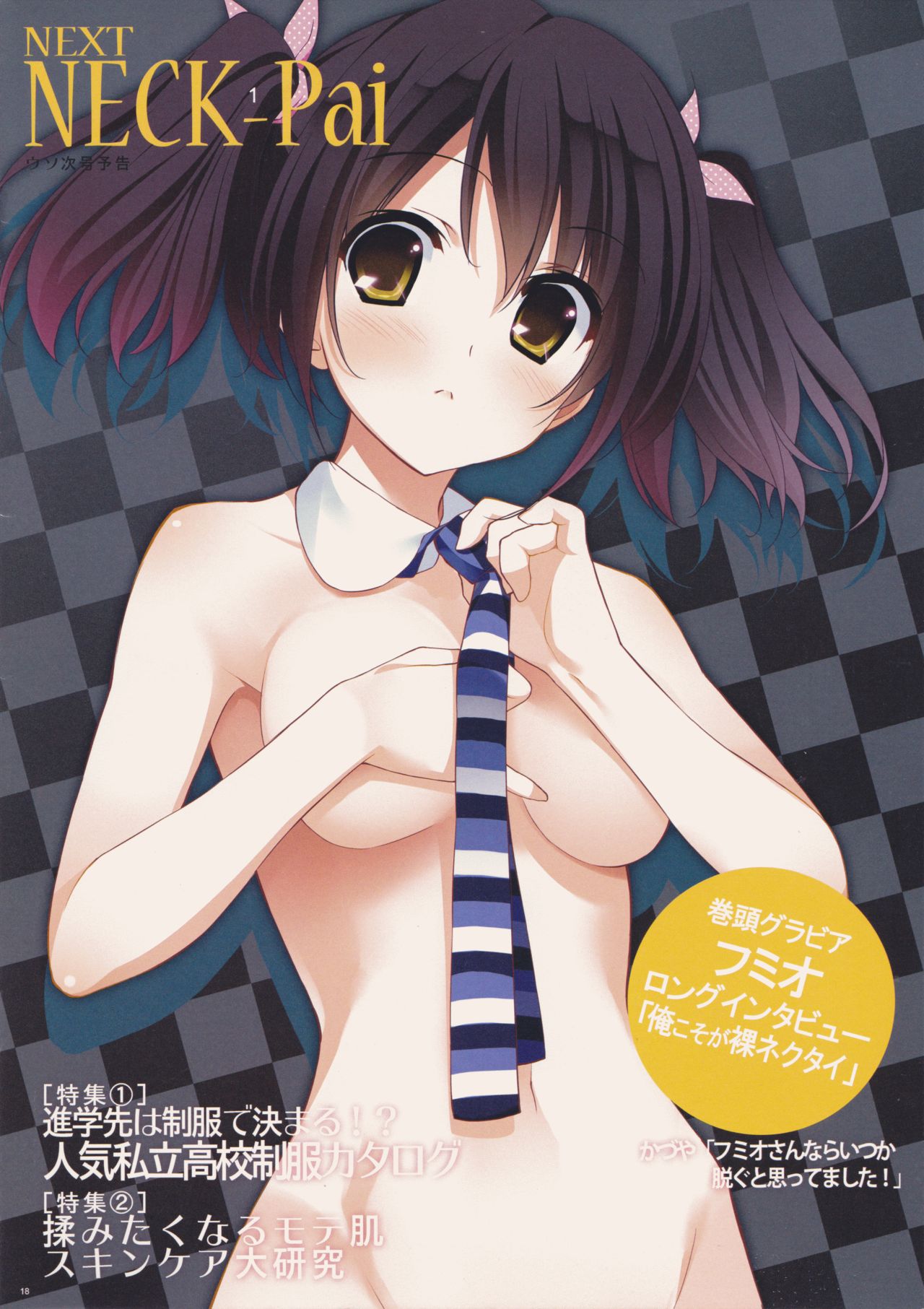 (C85) [Kurowasabi (Kurozu)] NECK-Pai  December Issue page 19 full