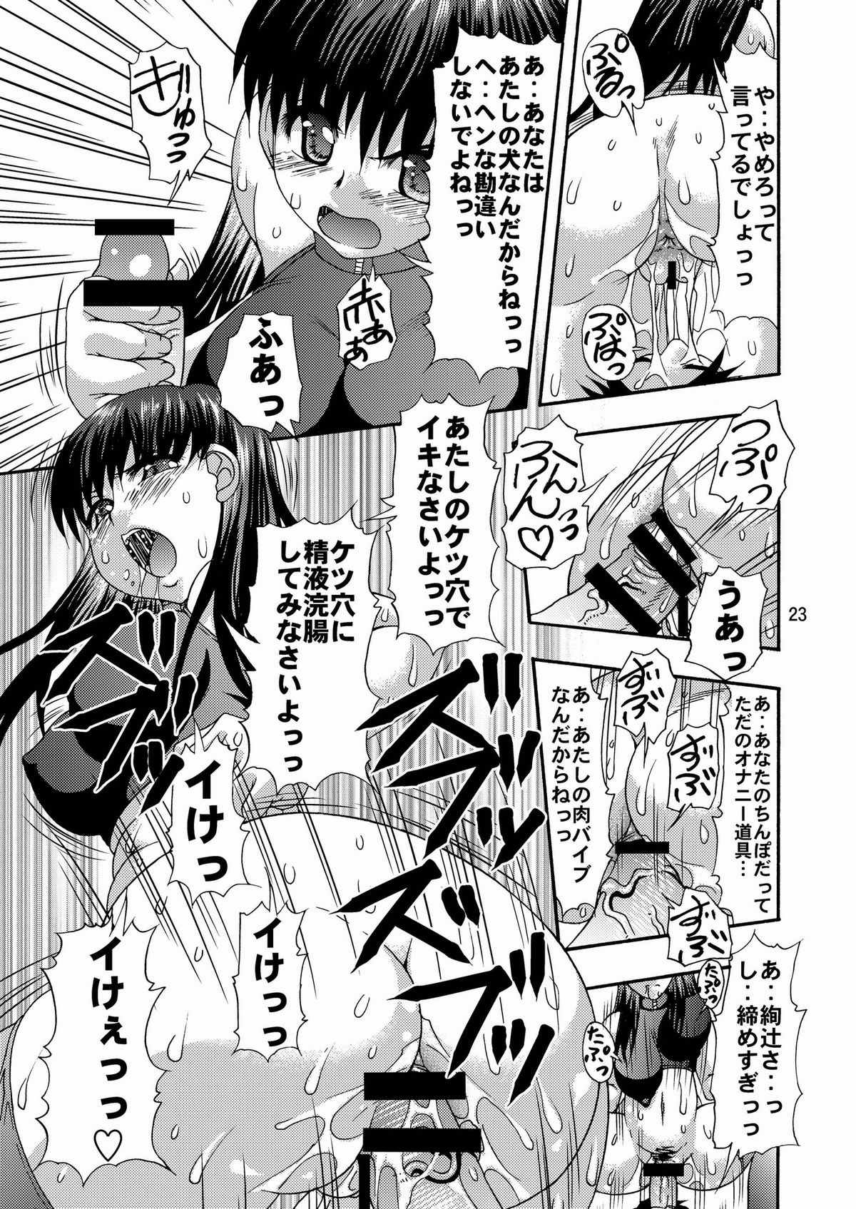 [Acid Noel (Mitsuki Rintarou)] Anal Holik Haruka (Amagami) page 22 full