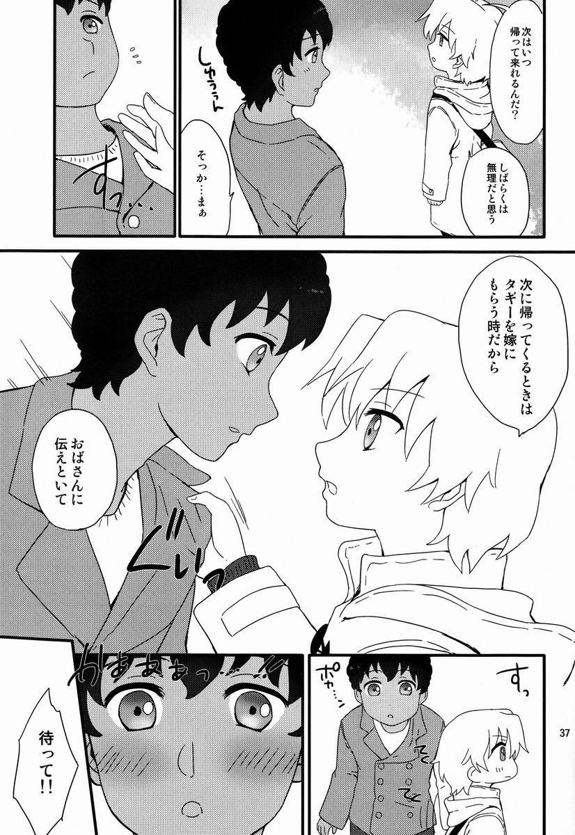 (C83)[Ziploc (Kugi)] Re Re (Ginga e Kickoff!!) page 38 full