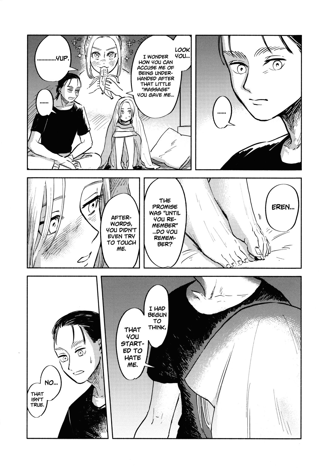 (Dai 25 Kai Hekigai Chousa Haku) [bin (Enko)] Ryuseigun ni Oyasumi | A Good Night For a Meteor Shower (Shingeki no Kyojin) [English] [Roadwarior2] page 40 full