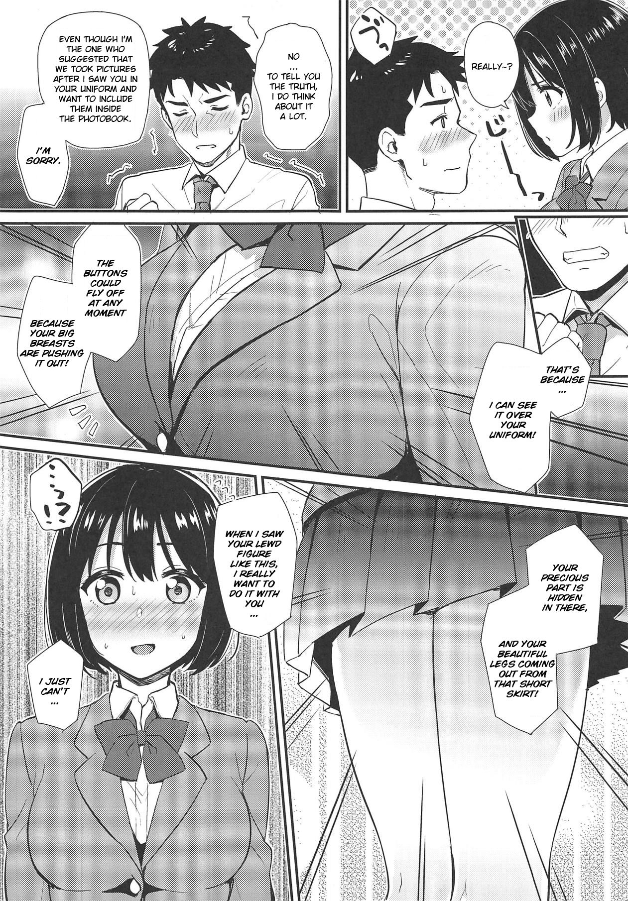 (C95) [Iorigumi (Tokita Alumi)] Kako-san ga Seifuku ni Kigaetara (THE IDOLM@STER CINDERELLA GIRLS) [English] [FLG Translation] page 8 full