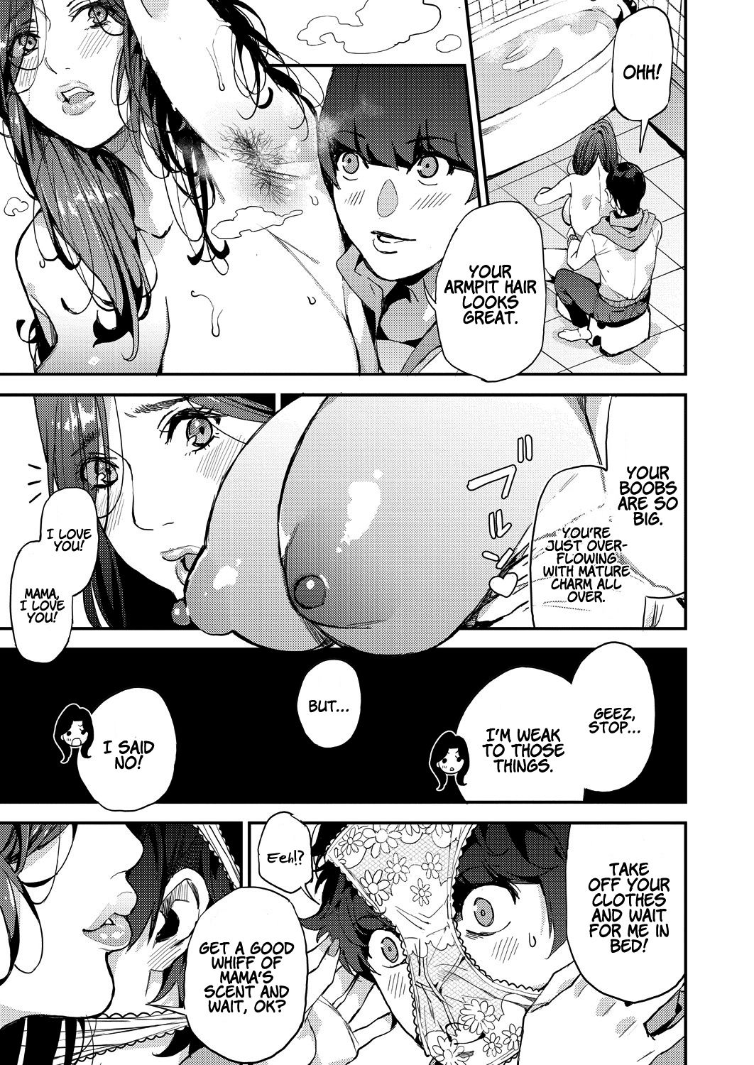 [Azukiko] Single Mother to Issho ni - Boku no Mamakatsu! 1 | Together with a single mother - My sugarmama! 1 (COMIC AUN 2019-12) [English] [Coffedrug] [Digital] page 9 full