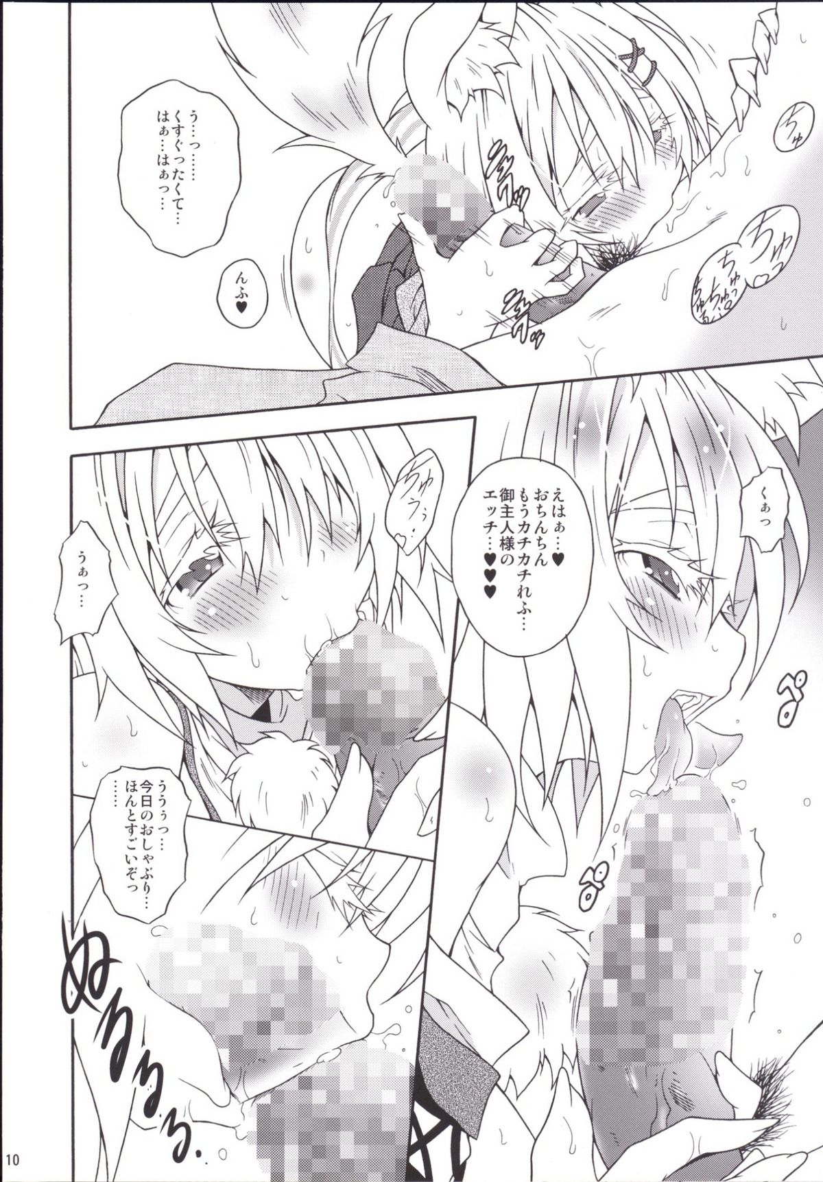 (Dai-129-Ki Bunbunmaru. Shinbun Tomo no Kai) [Suwateria (Ooba Nii)] Inuoku Kyuu (Touhou Project) page 10 full