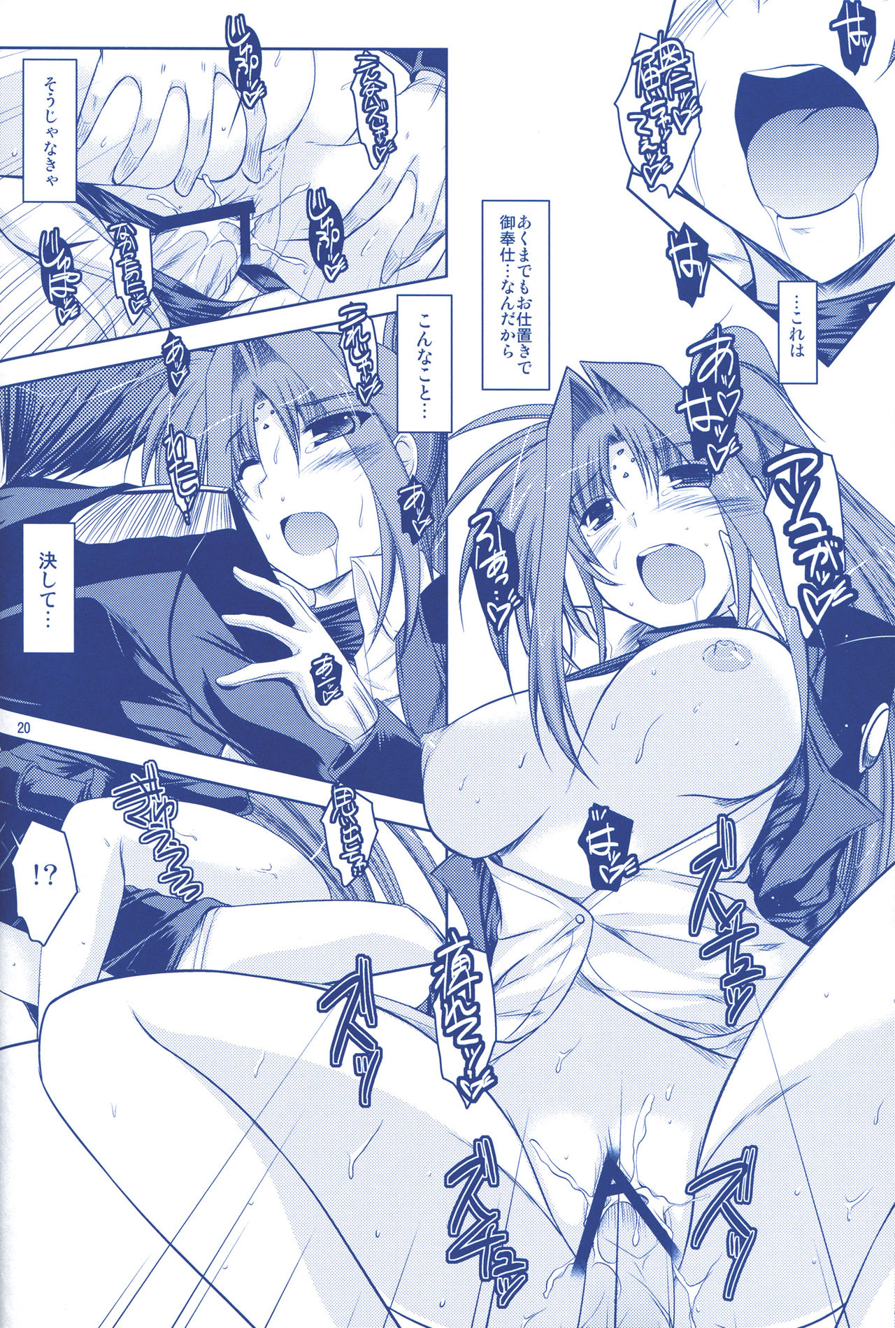 (C74) [ELHEART'S (Ibuki Pon)] ANOTHER FRONTIER 02 Magical Girl Lyrical Lindy-san #03 (Magical Girl Lyrical Nanoha StrikerS) page 21 full