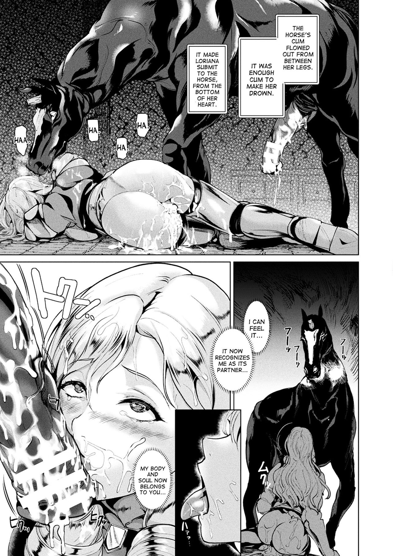 [Satou Souji] Shiro Bara no Kishi Loriana | White Rose Knight Loriana (COMIC Unreal 2017-12 Vol. 70) [English] [desudesu] [Digital] page 19 full