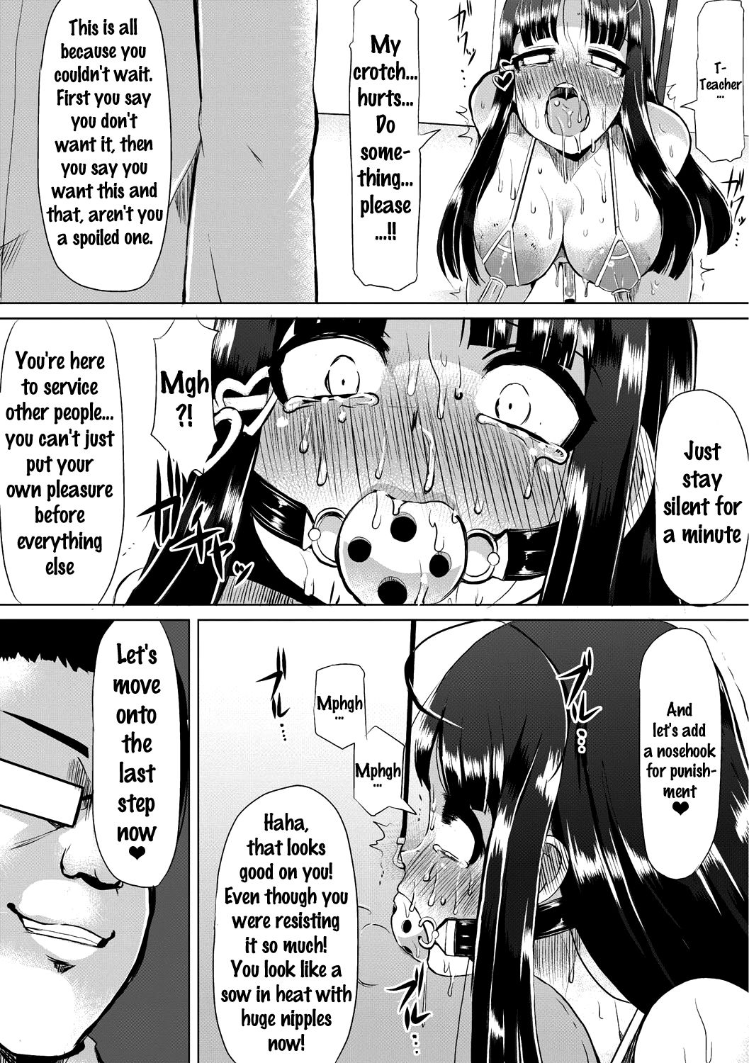 [Lilithlauda] Kyonyuu Yuutousei ~Do-M no Inran Mesubuta ni Daihenshin!~ Ch. 1-5 [English] {doujins.com} [Digital] page 31 full